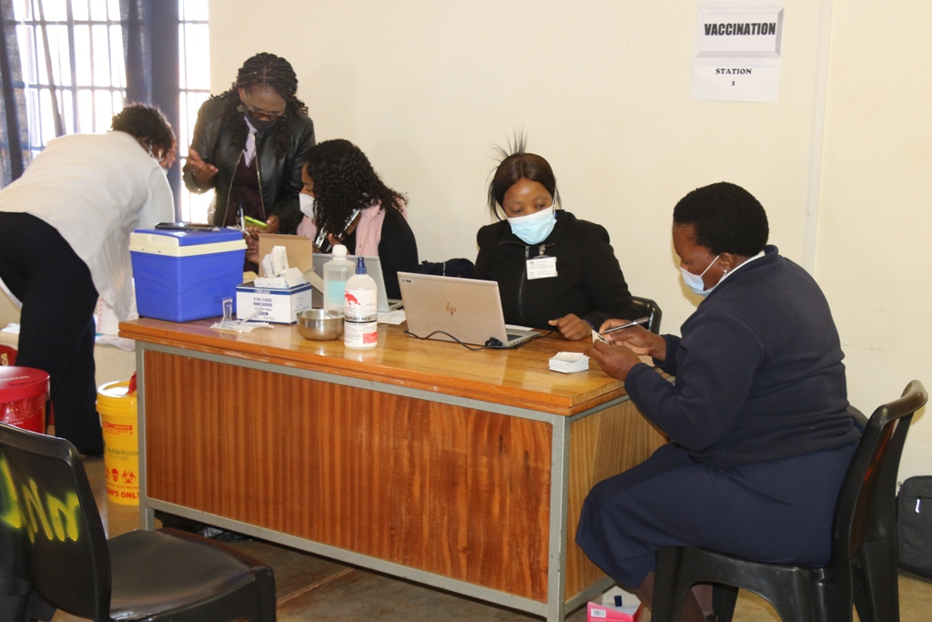 MONITORING OF COVID-19 VACCINATION OF THE ELDERLY AND ISSUING OF SMART ID CARDS IN MAFEFE