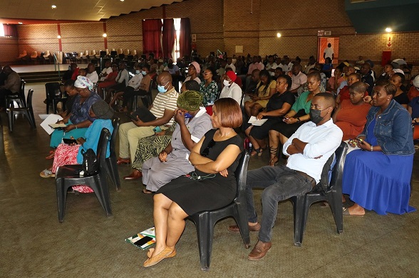 LNM NEW MUNICIPAL MANAGER MEETS LABOUR UNIONS AND STAFF MEMBERS