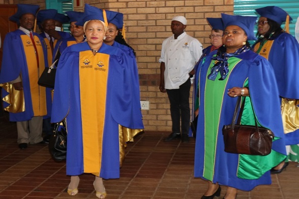 MAYOR MOLALA GRACES WATERBERG TVET COLLEGE GRADUATION CEREMONY