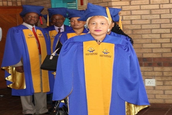 MAYOR MOLALA GRACES WATERBERG TVET COLLEGE GRADUATION CEREMONY
