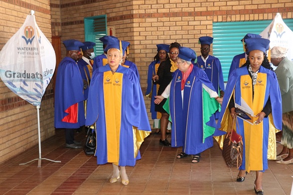 MAYOR MOLALA GRACES WATERBERG TVET COLLEGE GRADUATION CEREMONY