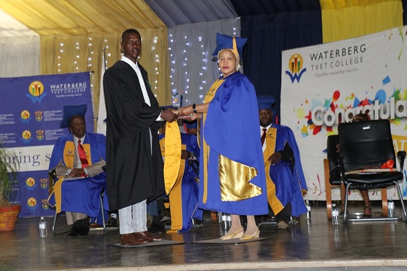 MAYOR MOLALA GRACES WATERBERG TVET COLLEGE GRADUATION CEREMONY