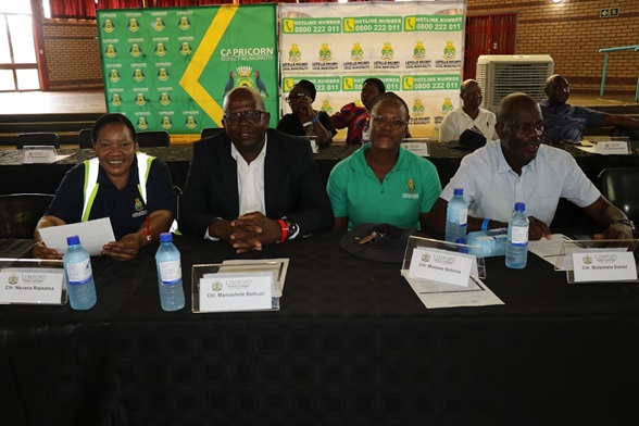 PREMIER DR RAMATHUBA LEADS EXCO ON DISTRICT DEVELOPMENT MODEL OUTREACH IN LNM