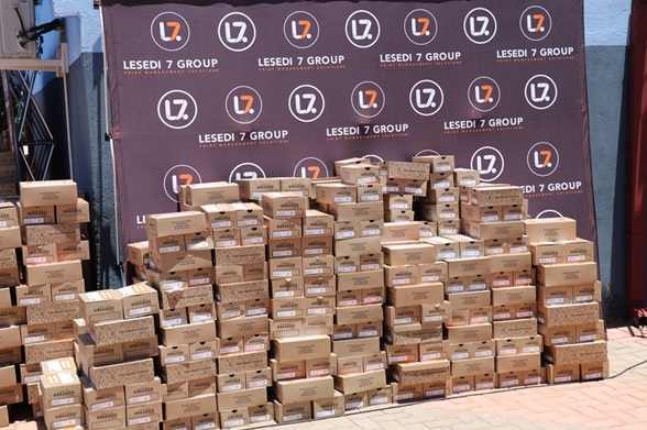 LEADING WITH COMPASSION - 5000 SHOES, 5000 SMILES INITIATIVE LAUNCHES IN GA-MPHAHLELE