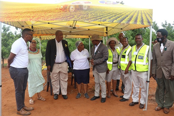 MEC FOR AGRICULTURE AND RURAL DEVELOPMENT, THABO MOKONE LAUNCH HARVESTING SEASON