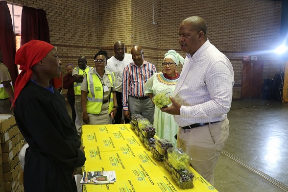 MEC FOR AGRICULTURE AND RURAL DEVELOPMENT, THABO MOKONE LAUNCH HARVESTING SEASON