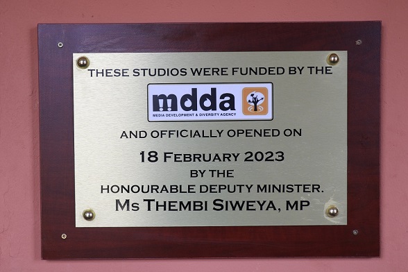 UNVEILING OF THE BRAND-NEW STUDIOS AT ZEBEDIELA COMMUNITY RADIO STATION