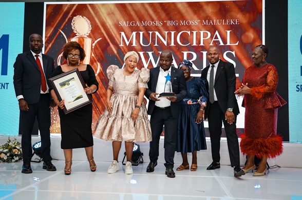 LEPELLE-NKUMPI LOCAL MUNICIPALITY IS RECOGNISED AT THE SALGA MOSES MALULEKE MUNICIPAL AWARDS